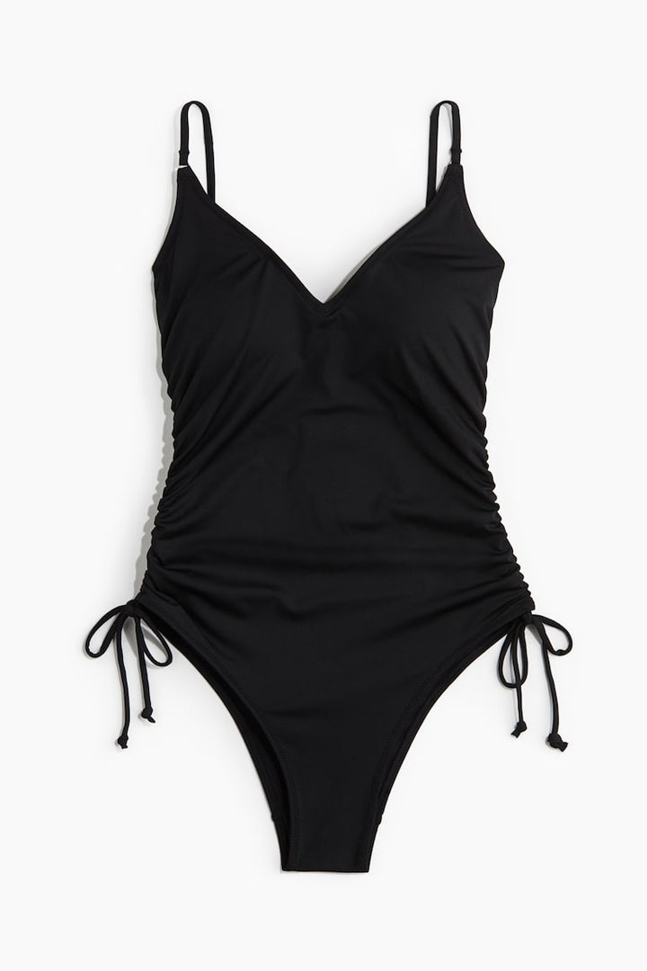 H&M Padded-Cup Drawstring-Detail Swimsuit