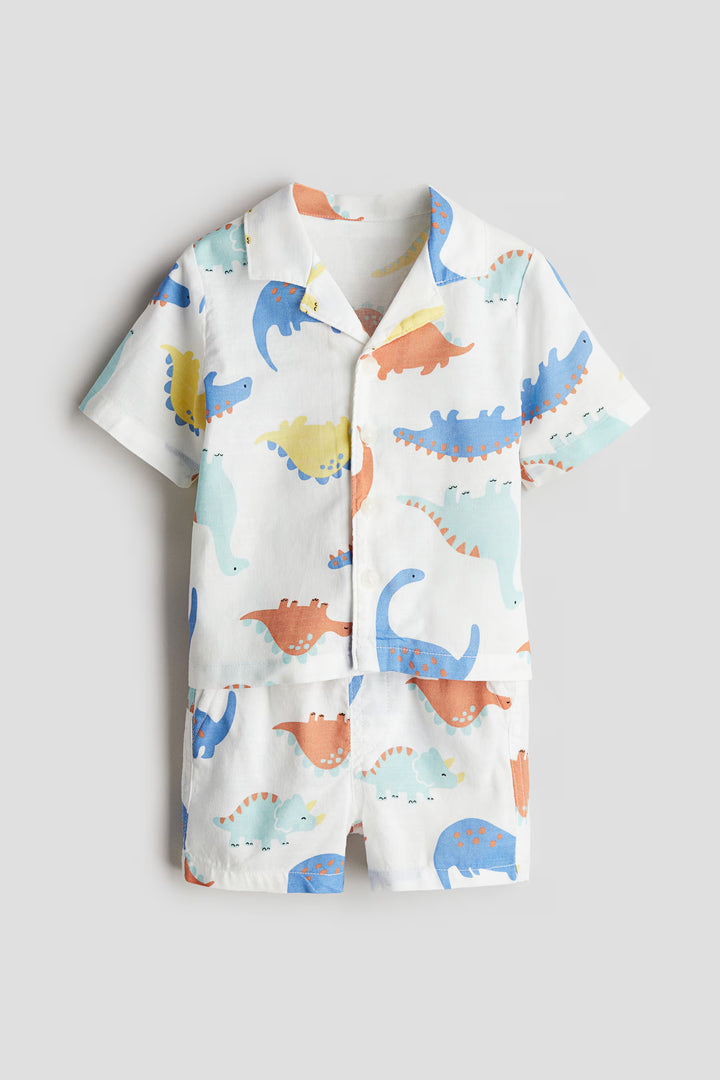 H&M 2-Piece Printed Cotton Set
