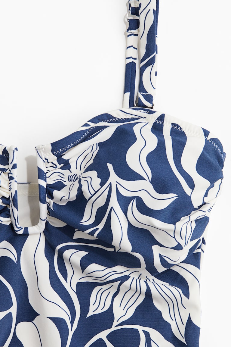 H&M Padded-Cup Bandeau Swimsuit
