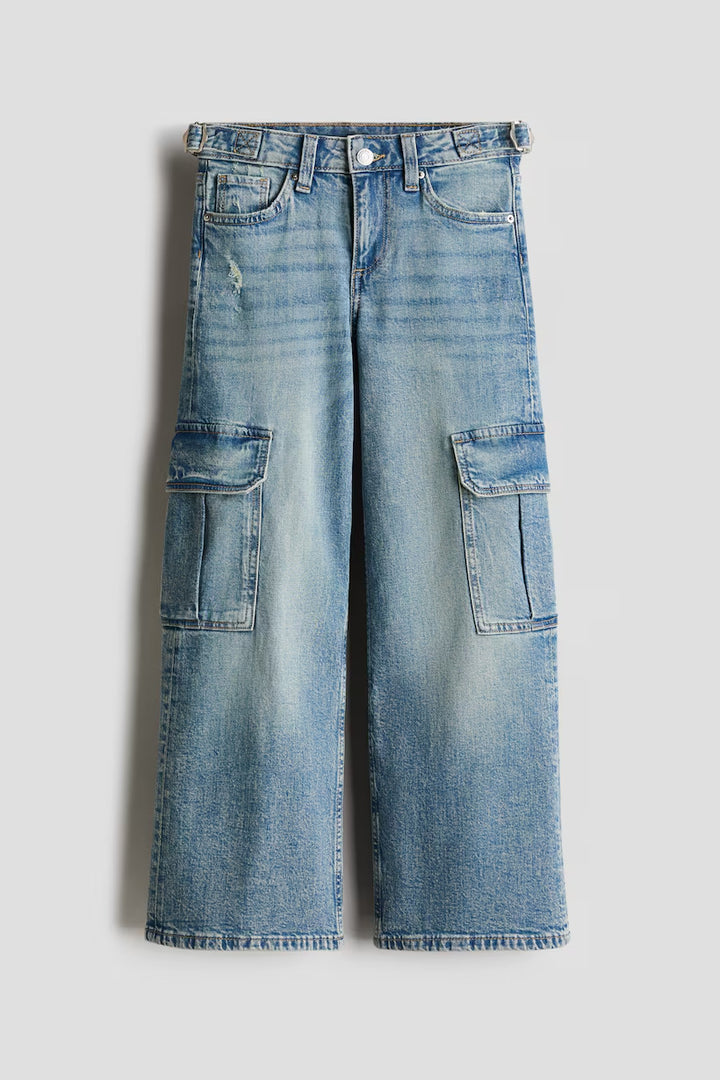 H&M Wide-Leg Jeans