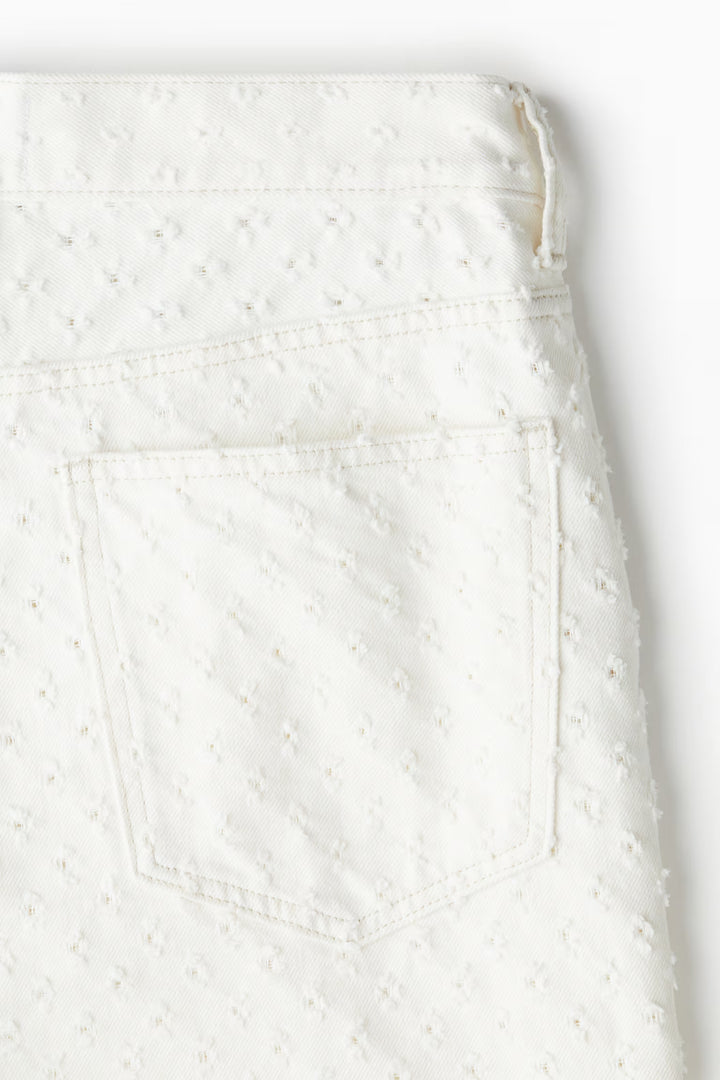 H&M Patterned Baggy Jeans