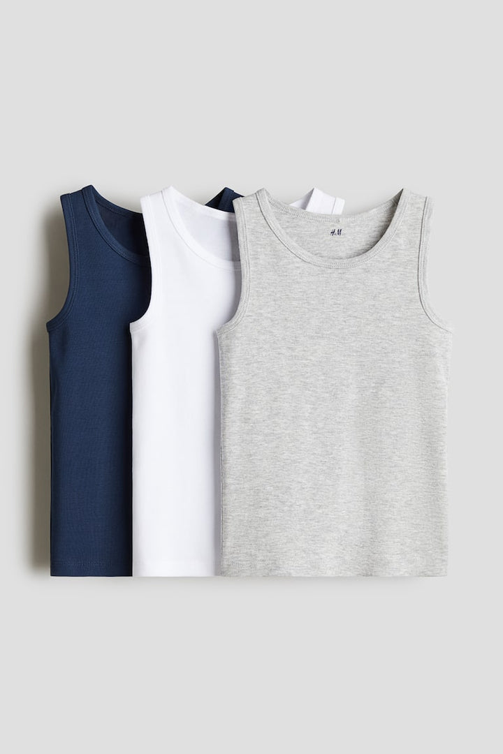 H&M 3-pack Cotton Tank Tops
