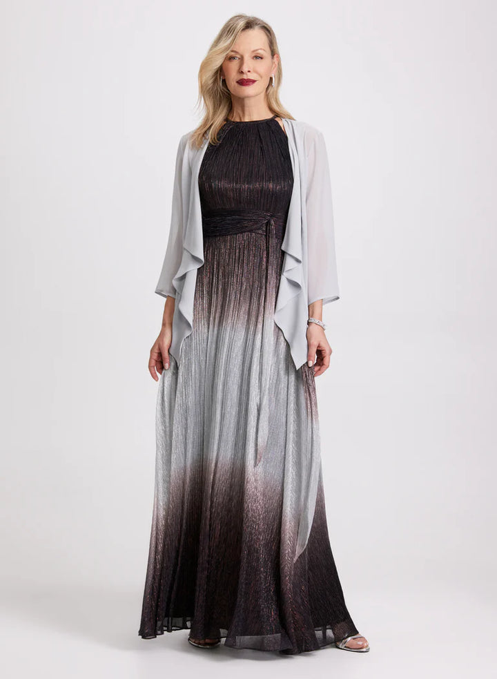 LAURA Asymmetric Open-Front Layering Top