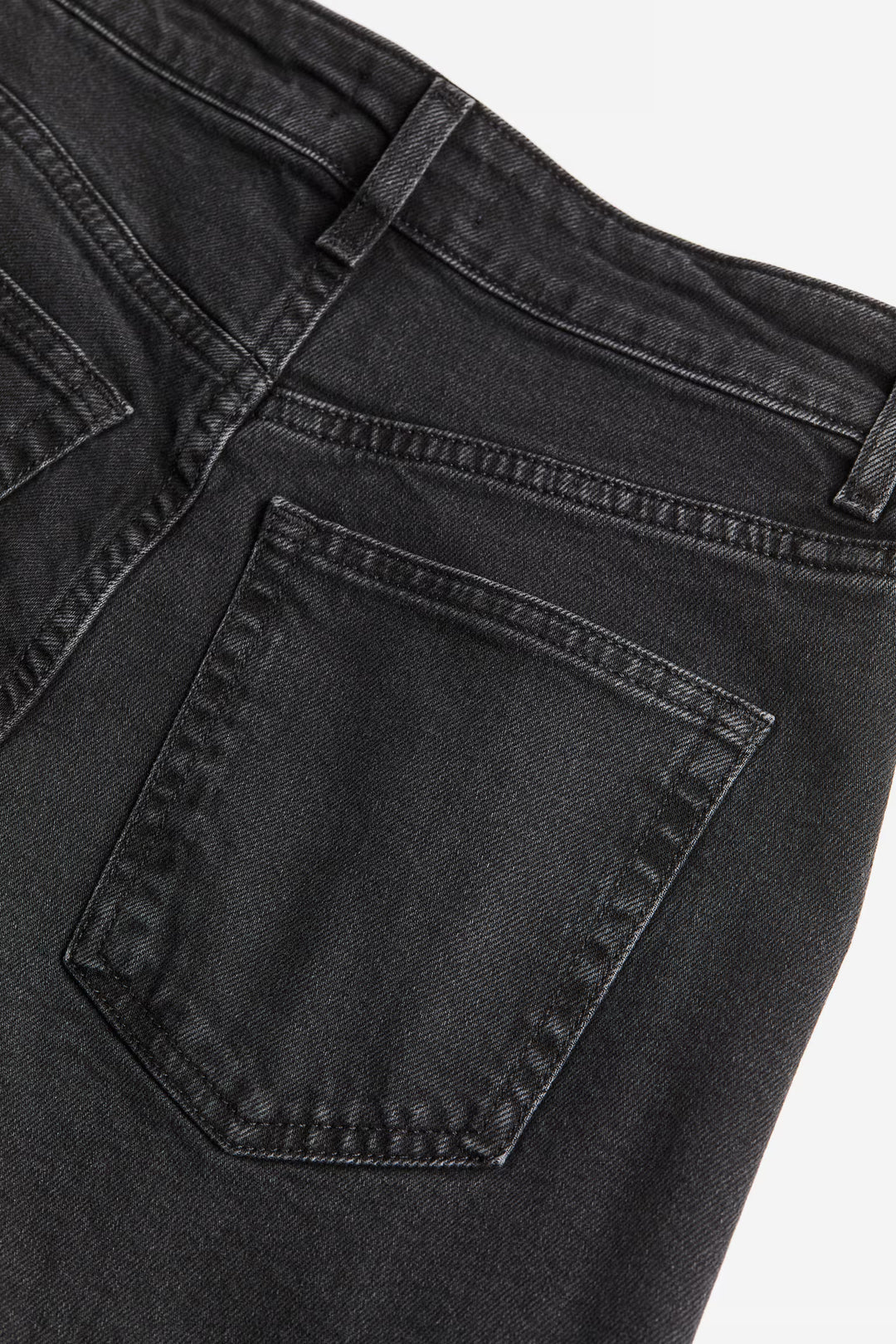 H&M High Rise Slim Leg Mom Jeans