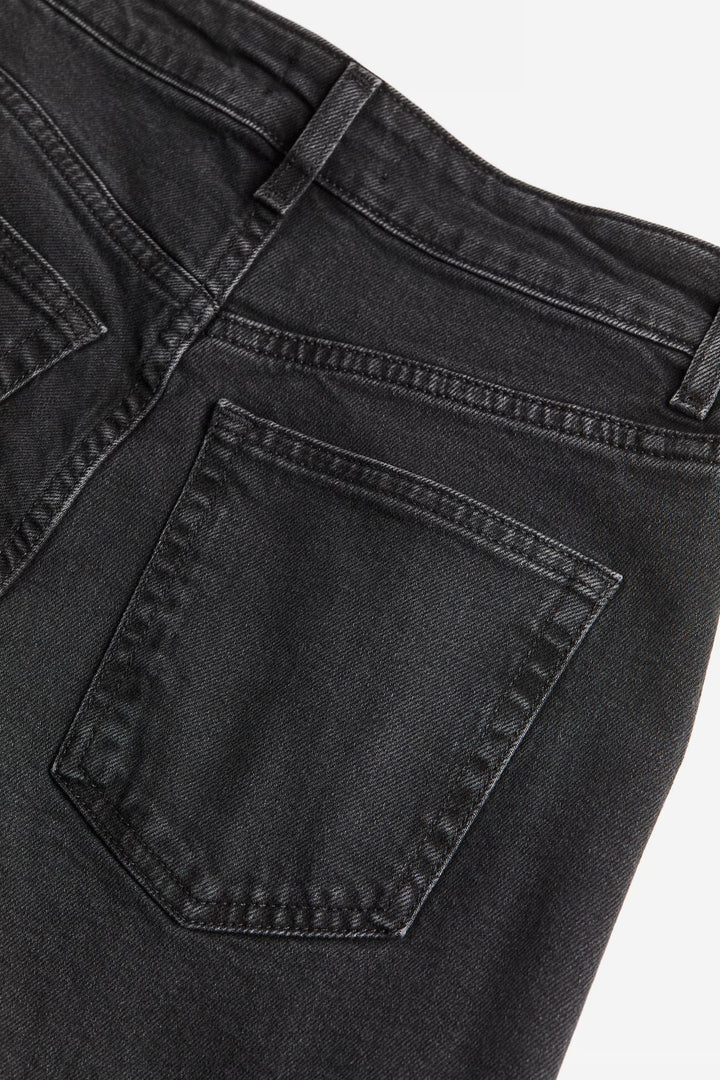 H&M High Rise Slim Leg Mom Jeans