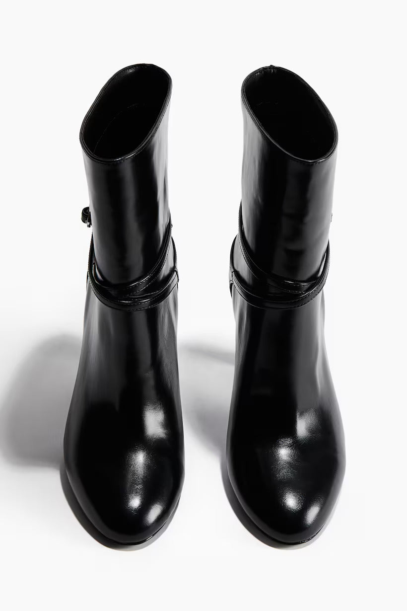 H&M Heeled Ankle Boots