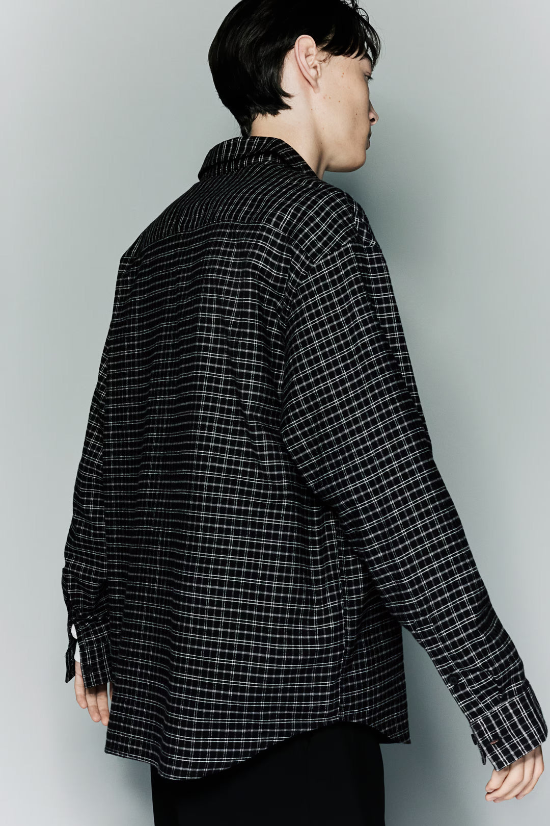 H&M Loose Fit Flannel shirt