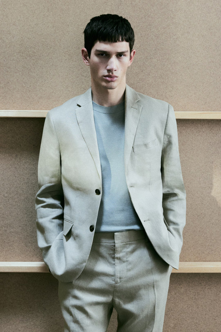 H&M Slim-Fit Linen Jacket