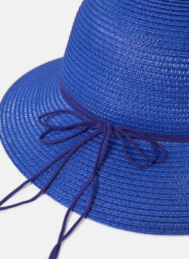 Laura Straw Cloche Hat