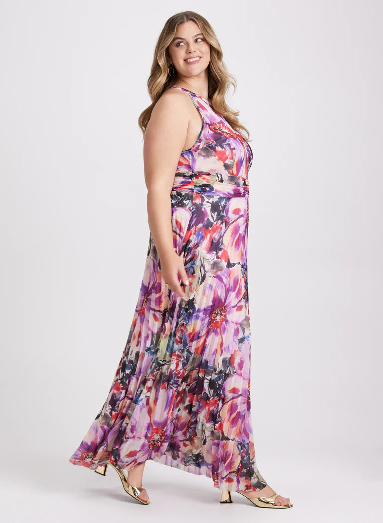 LAURA Floral Maxi Dress