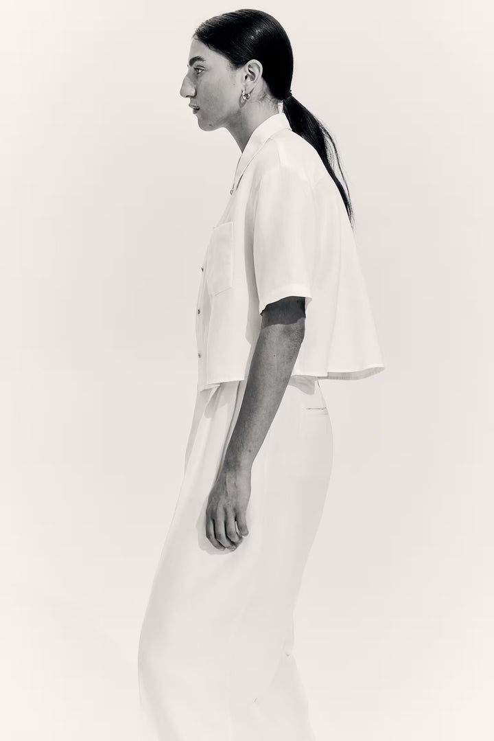 H&M Linen-Blend Shirt