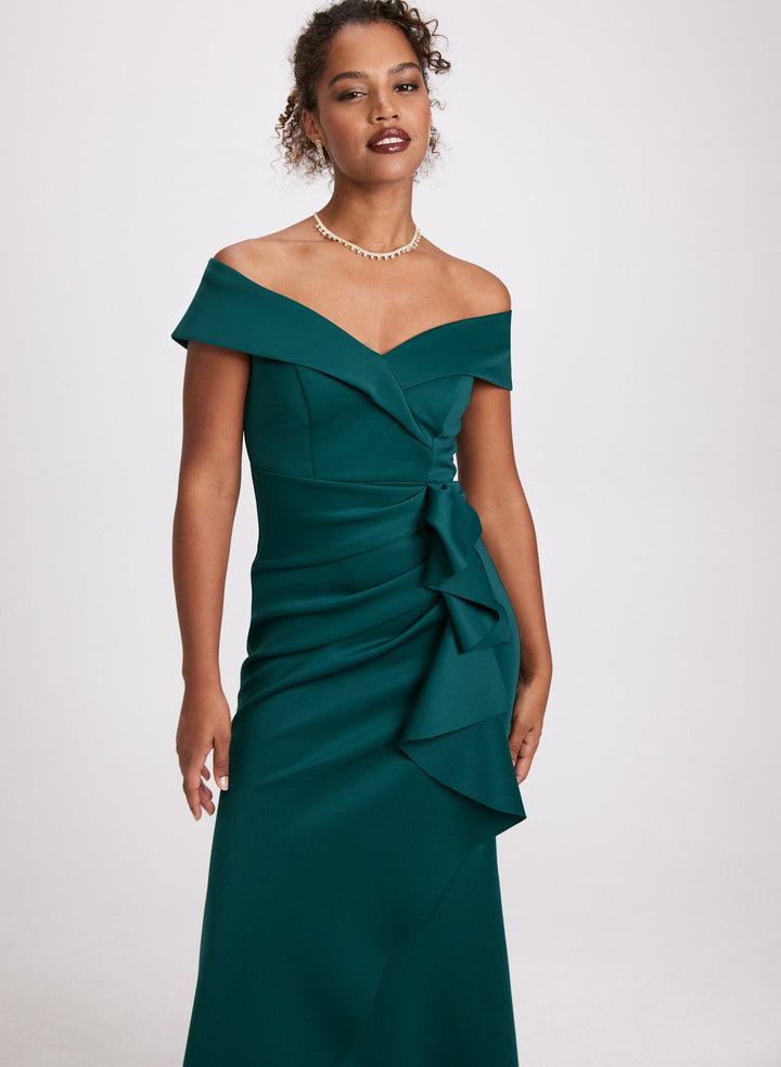 LAURA Cascade Ruffle Dress