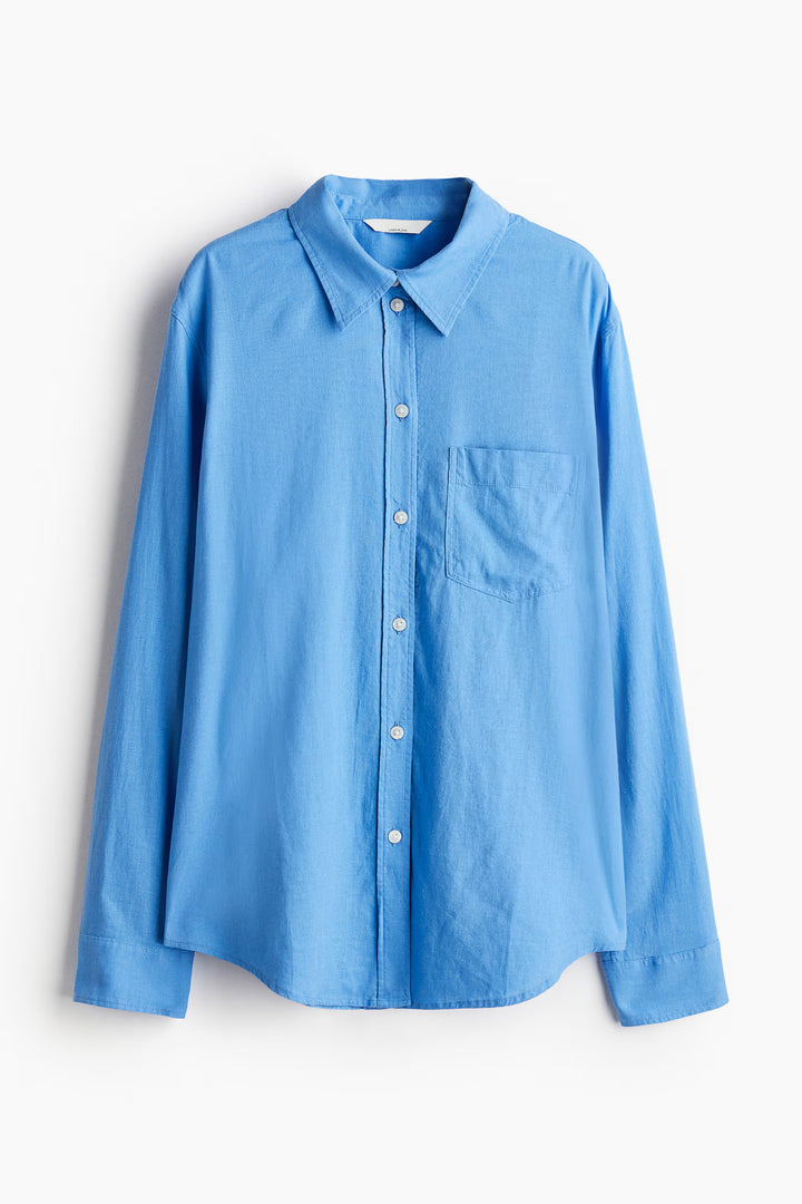 H&M Linen-blend Shirt