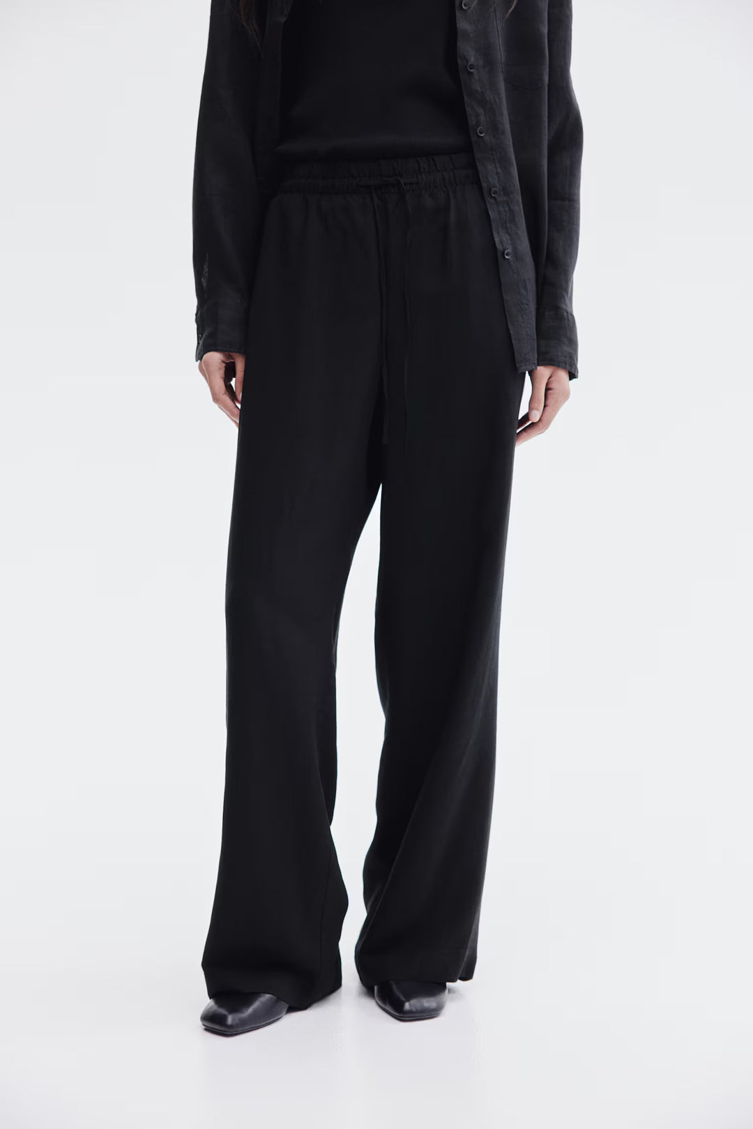 H&M Linen-Blend Pants