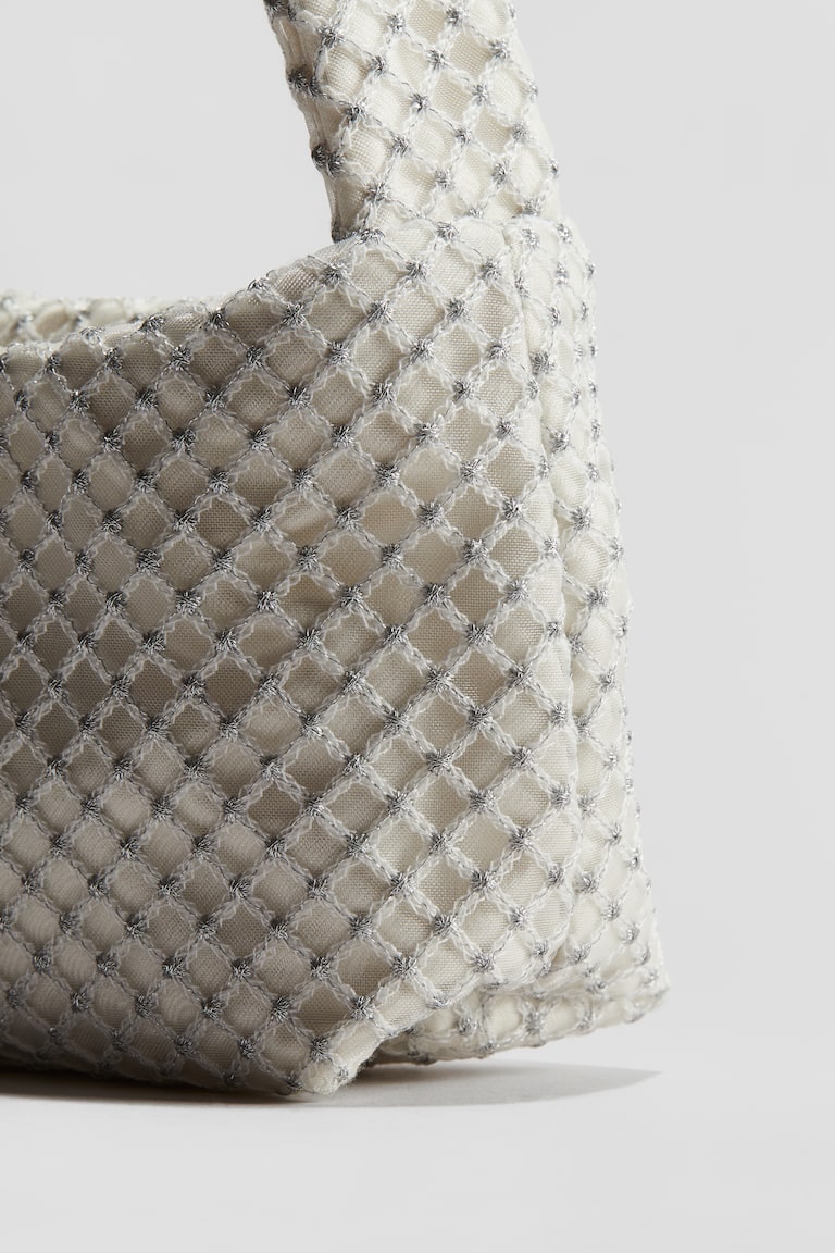 H&M Glittery Net Handbag