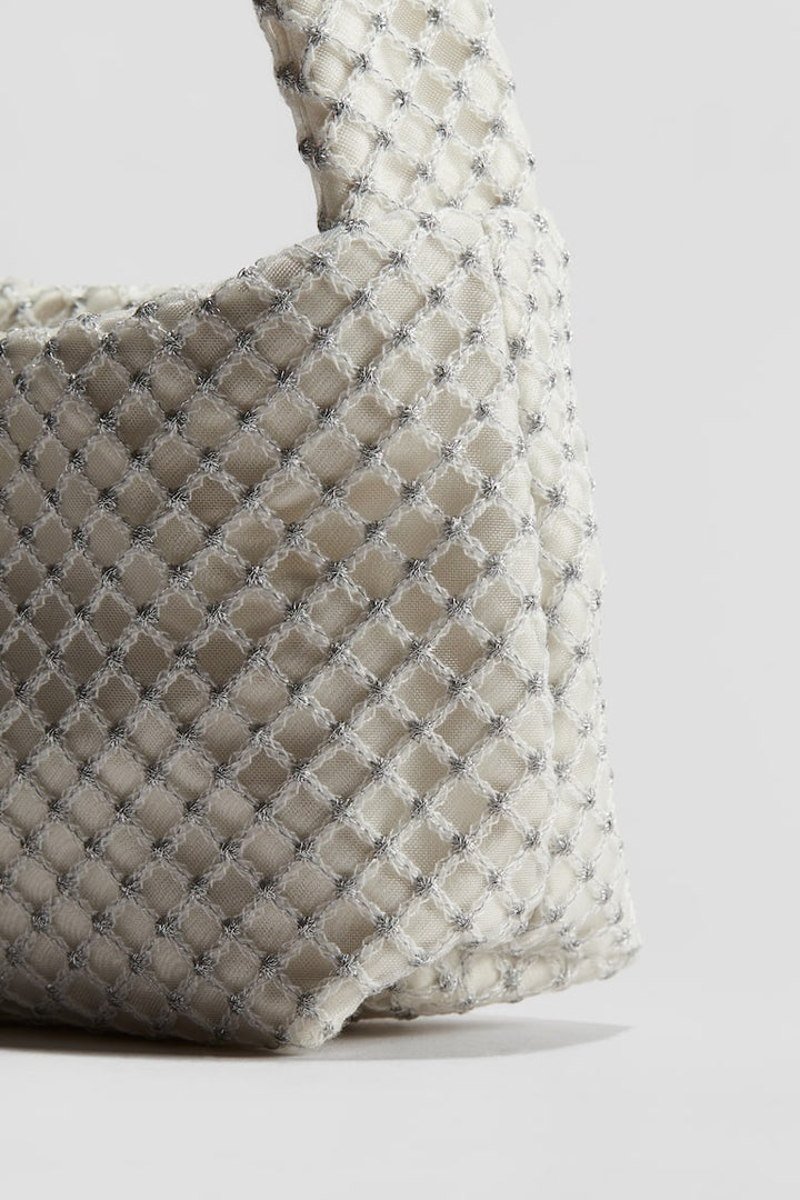 H&M Glittery Net Handbag