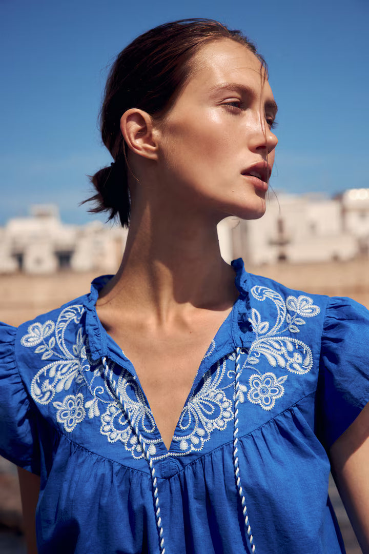 H&M Embroidered Blouse