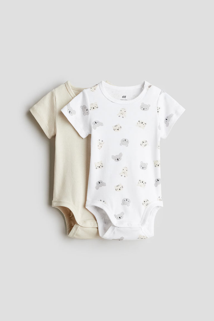 H&M 2-pack Short-sleeved Bodysuits