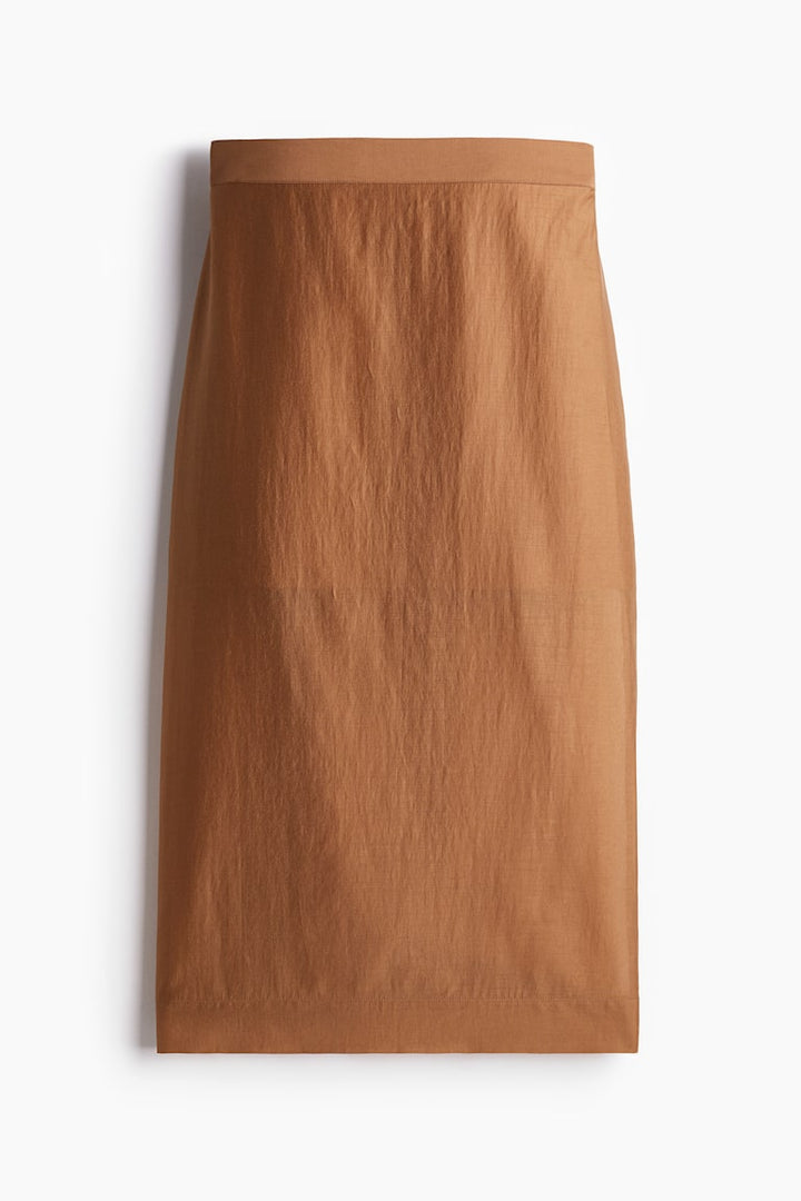 H&M Lyocell-Blend Pencil Skirt