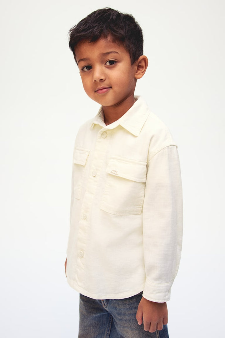 H&M Loose-Fit Cotton Shirt