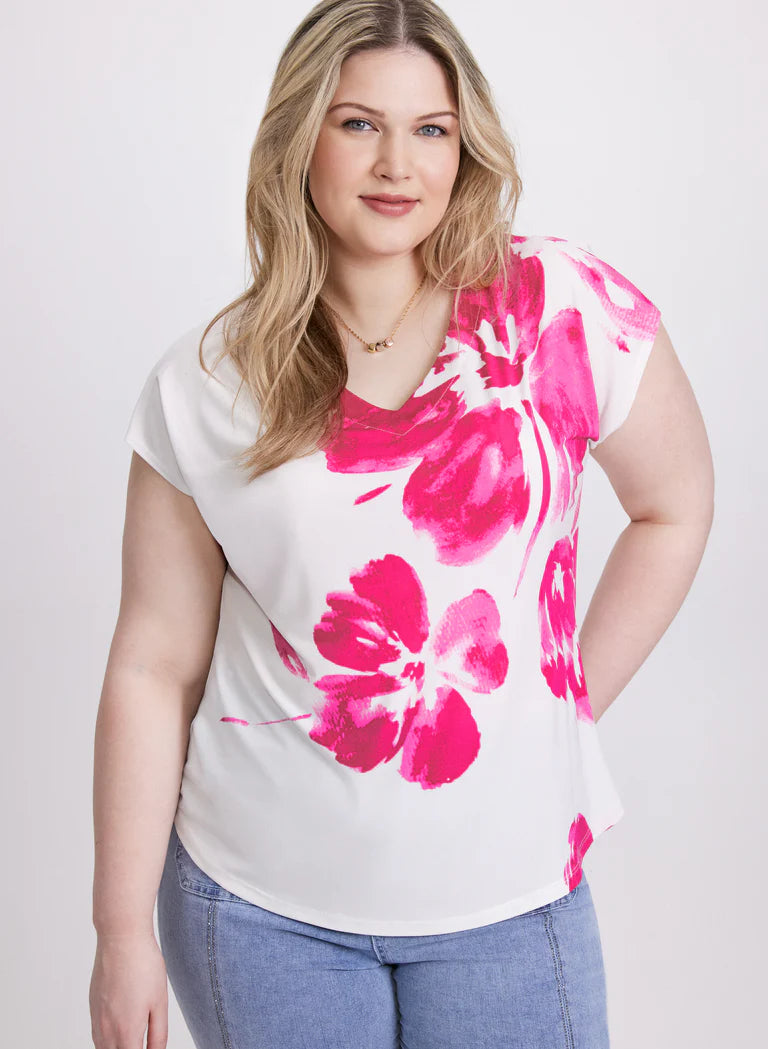 LAURA Floral Print Top