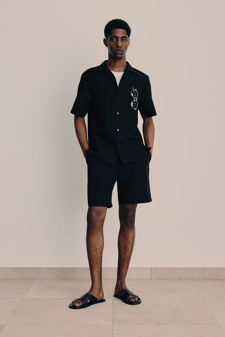 H&M Regular Fit Linen-blend Shirt