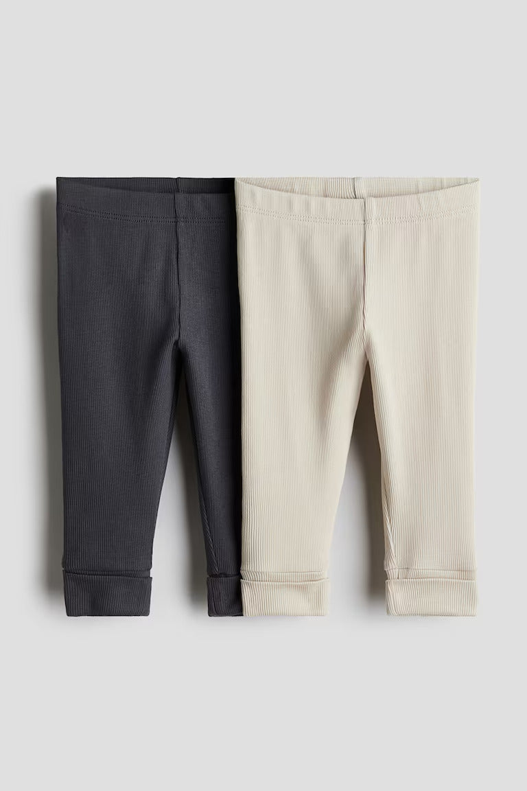 H&M 2-pack Adjustable-fit Leggings