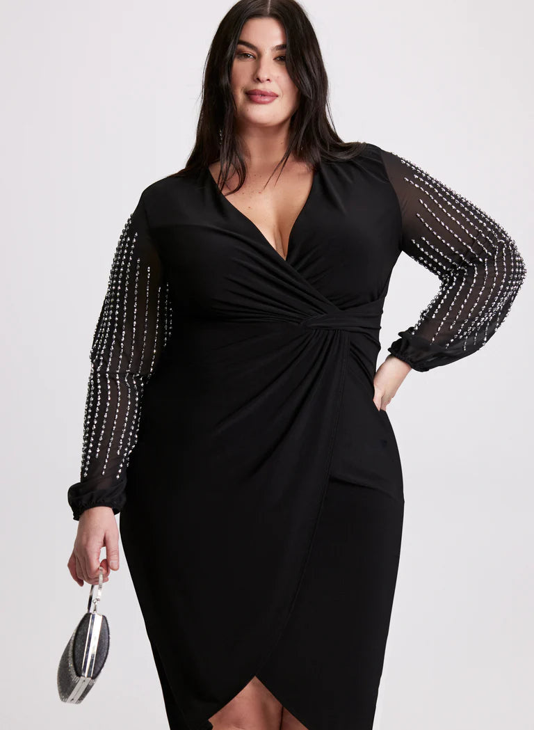 LAURA Joseph Ribkoff - Wrap-Style Dress