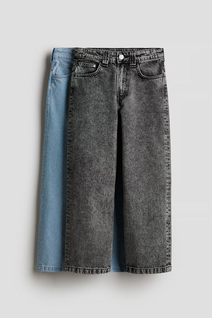H&M 2-pack Baggy Fit Jeans
