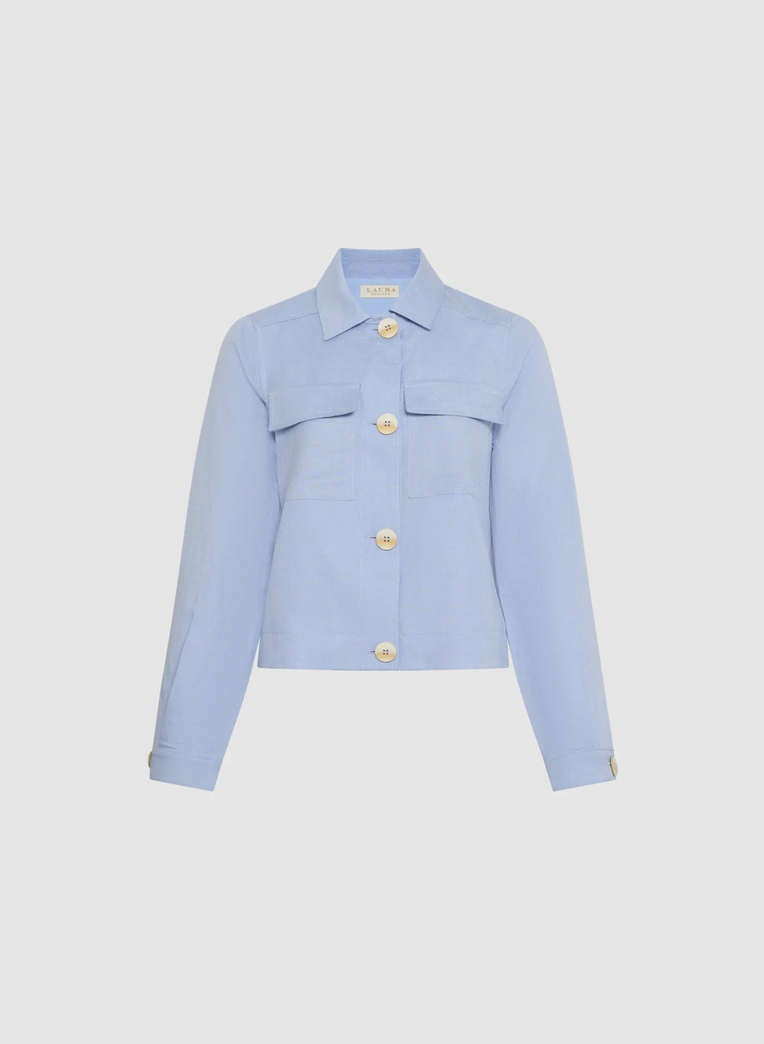 LAURA Short Linen Jacket