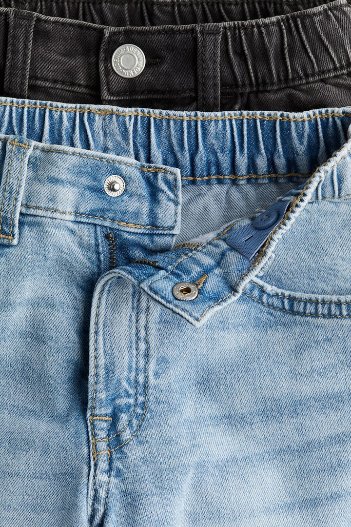 H&M 2-pack Loose Fit Tapered Leg Jeans