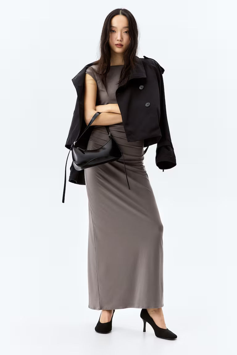 H&M Draped Bodycon Dress