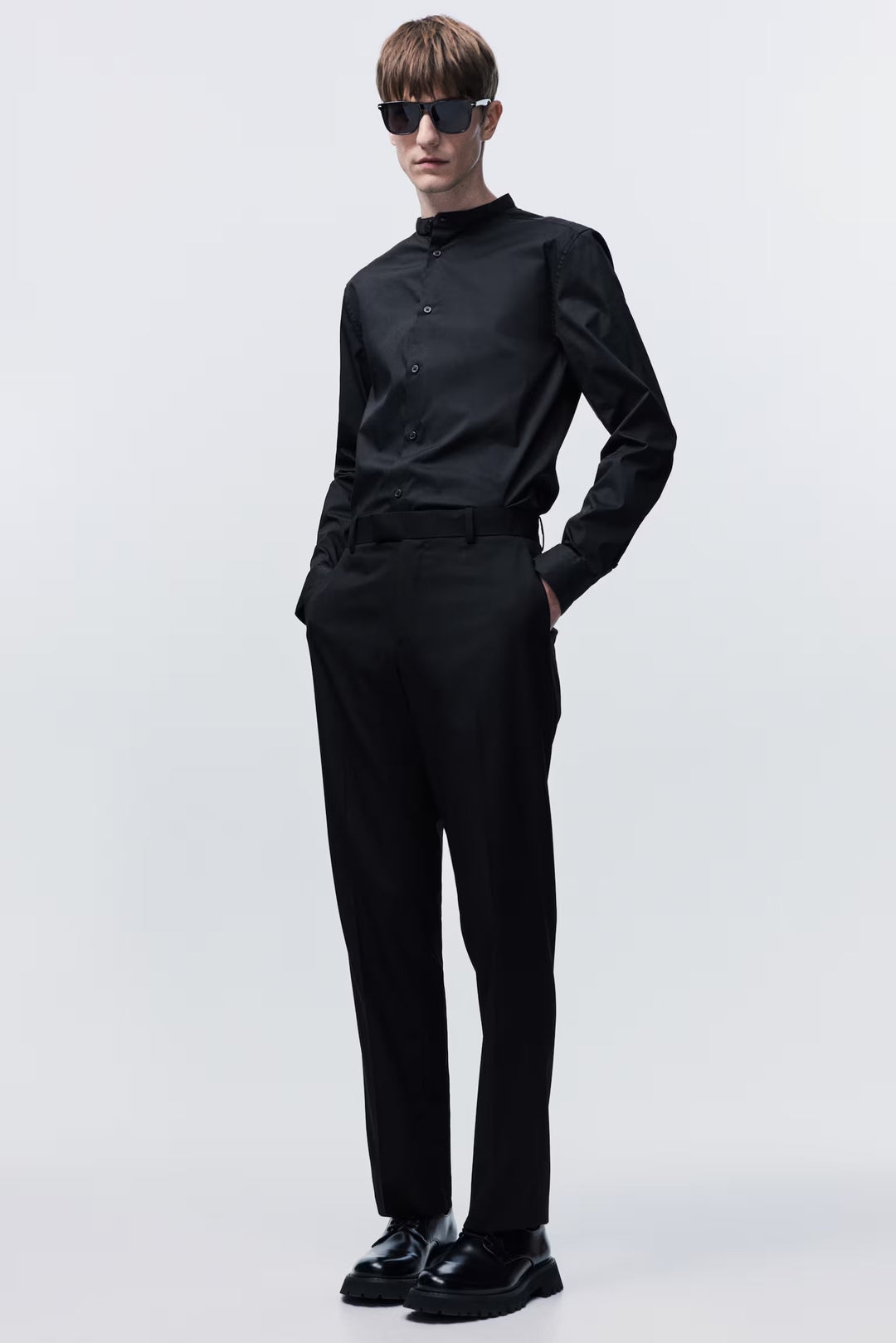 H&M Slim Fit Grandad shirt