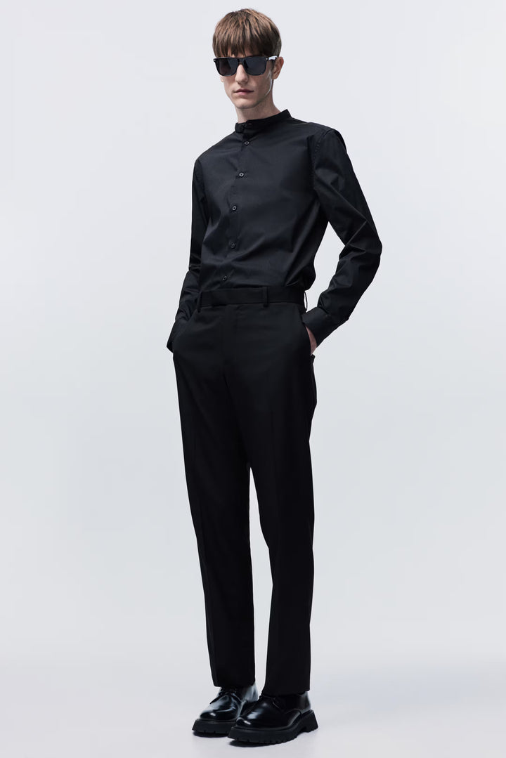 H&M Slim Fit Grandad shirt