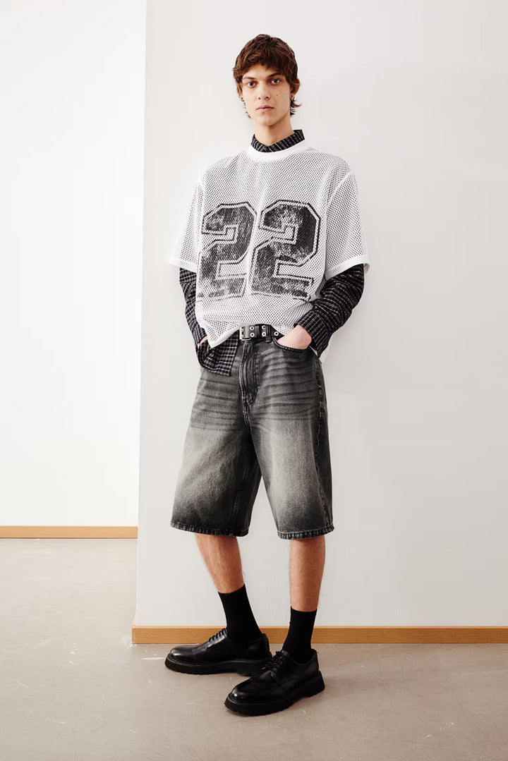 H&M Baggy Denim Shorts