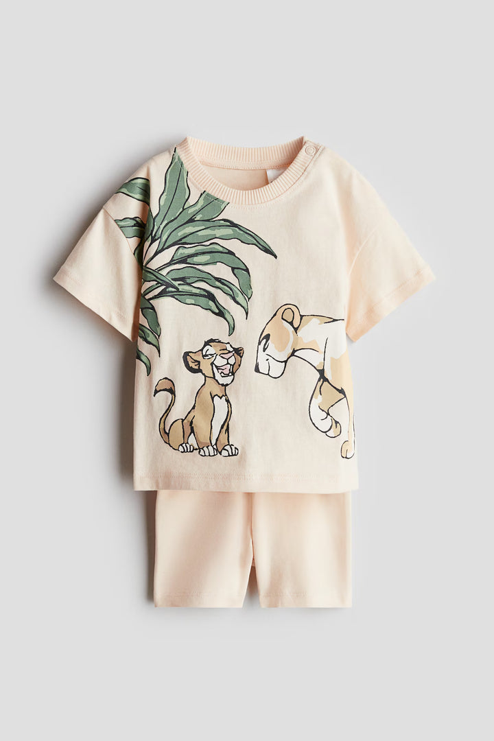 H&M 2-Piece Printed Cotton Set