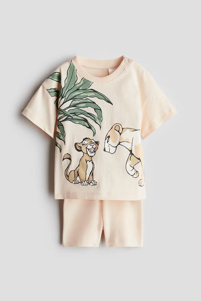 H&M 2-Piece Printed Cotton Set