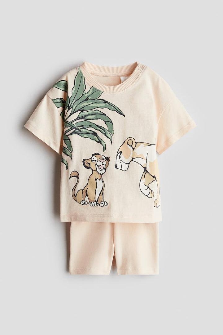 H&M 2-Piece Printed Cotton Set