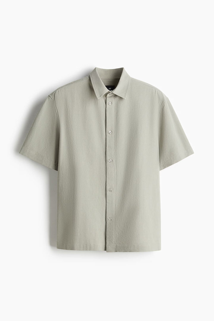 H&M Regular Fit Textured shirt