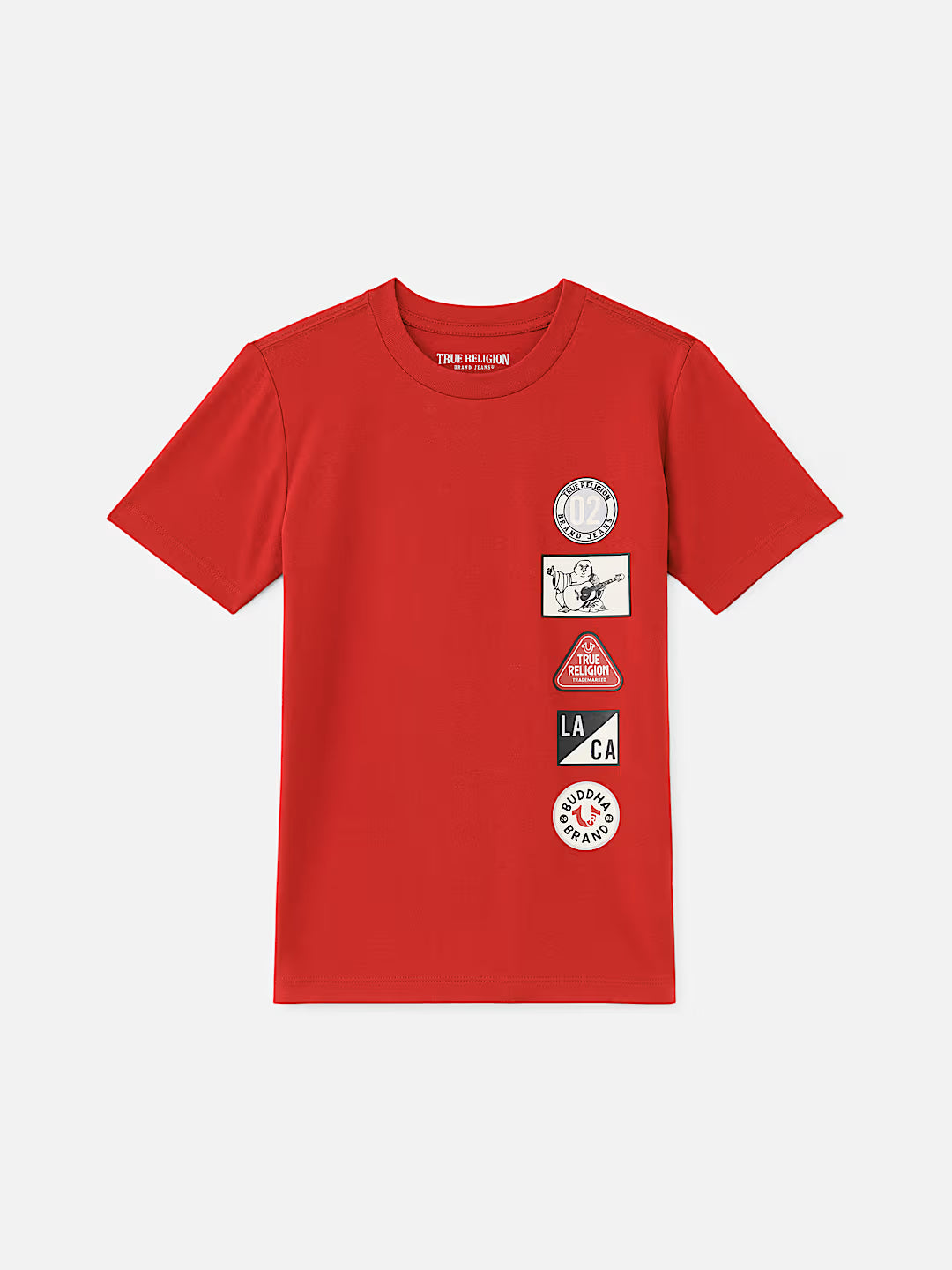 TRUE RELIGION BOYS LOGO PATCH TEE