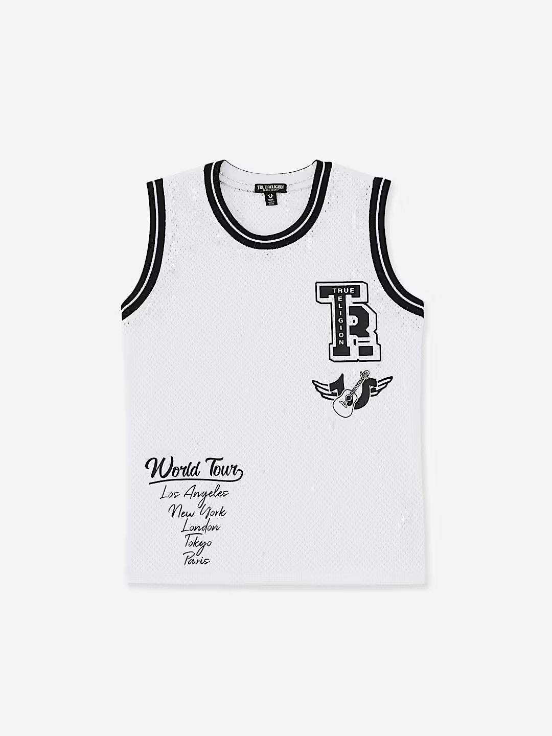 TRUE RELIGION BOYS WORLD TOUR MESH TANK