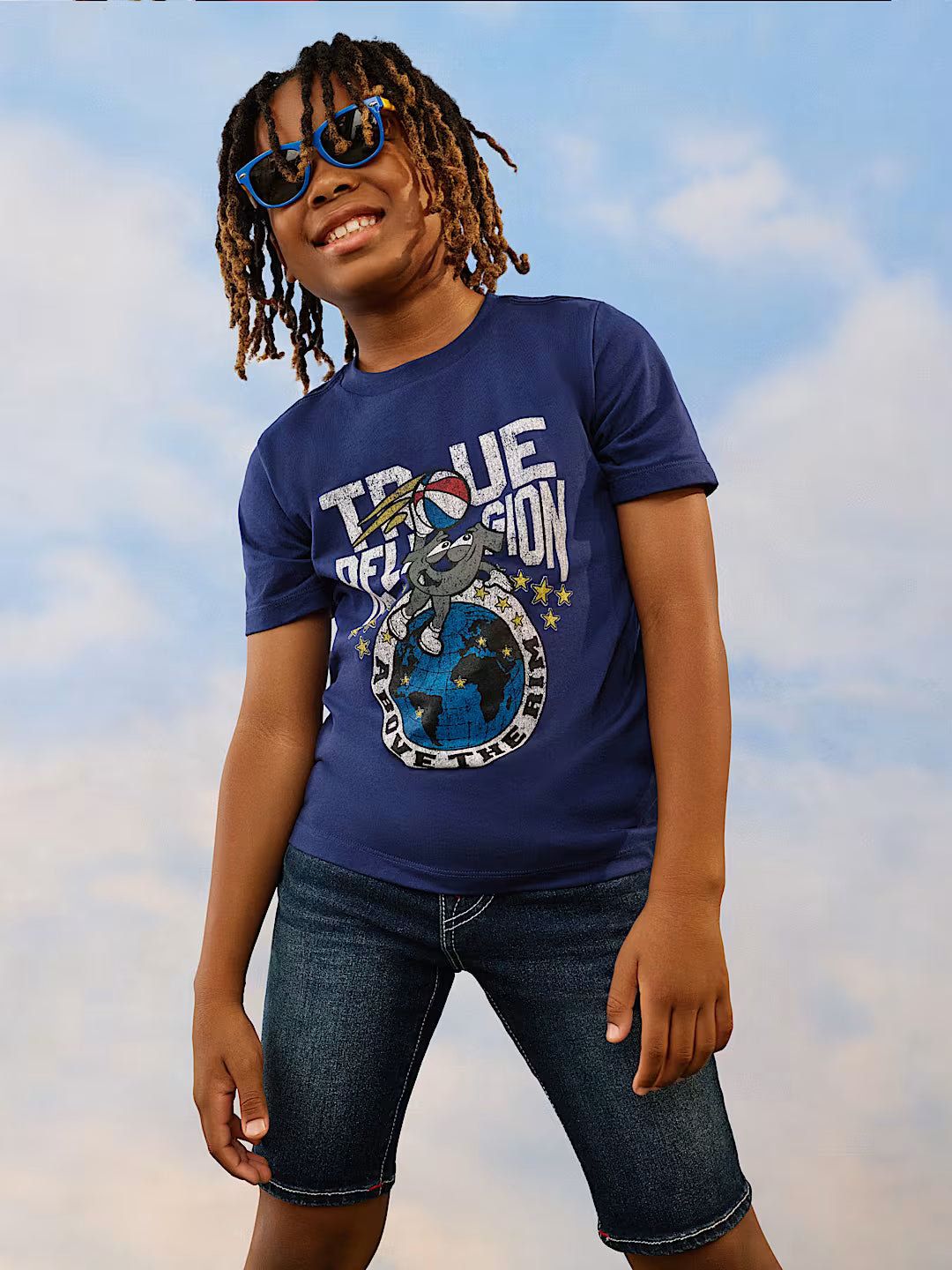 TRUE RELIGION BOYS ABOVE THE RIM TEE