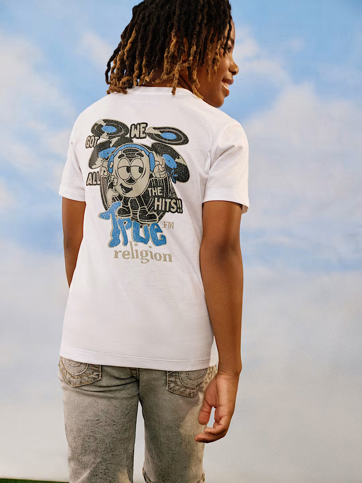 TRUE RELIGION BOYS SHOEY DJ TEE