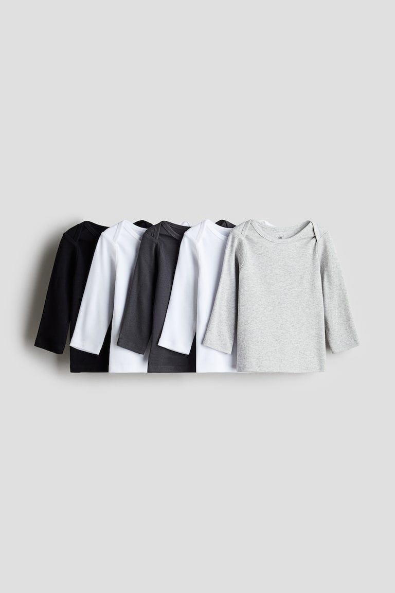 H&M 5-pack Cotton Shirts