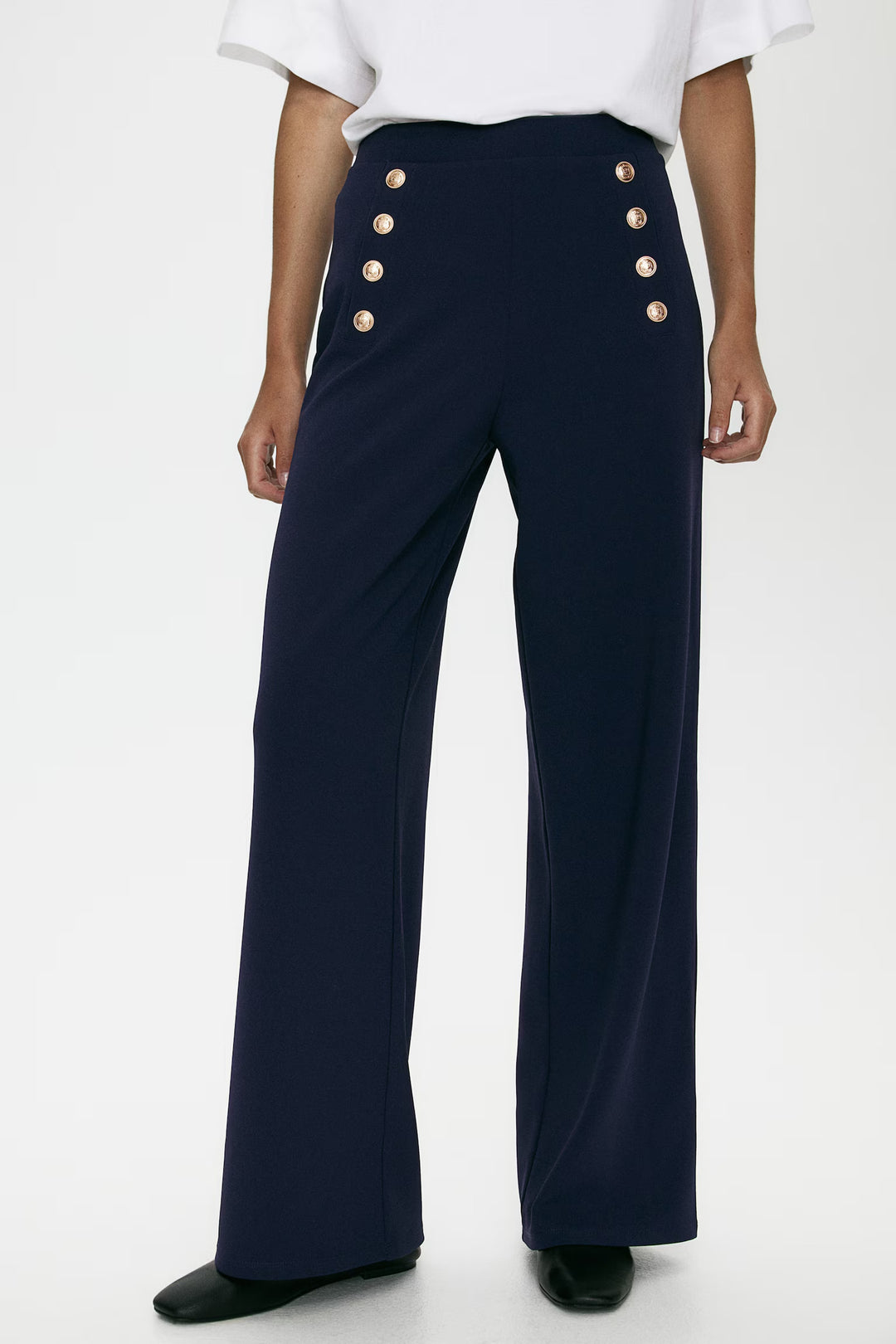 H&M Button-front Pants