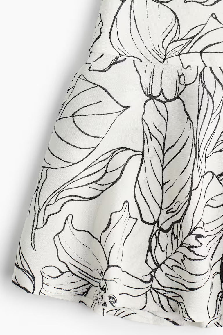 H&M FLARED MINI SKIRT