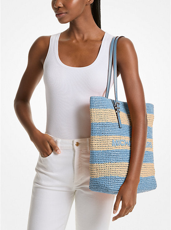 Michael Kors Quinn Large Hand-Crocheted Tote Bag