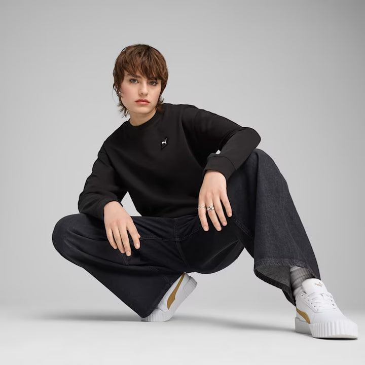 PUMA Essentials Elevated Women's Comfort Crew Sweatshirt