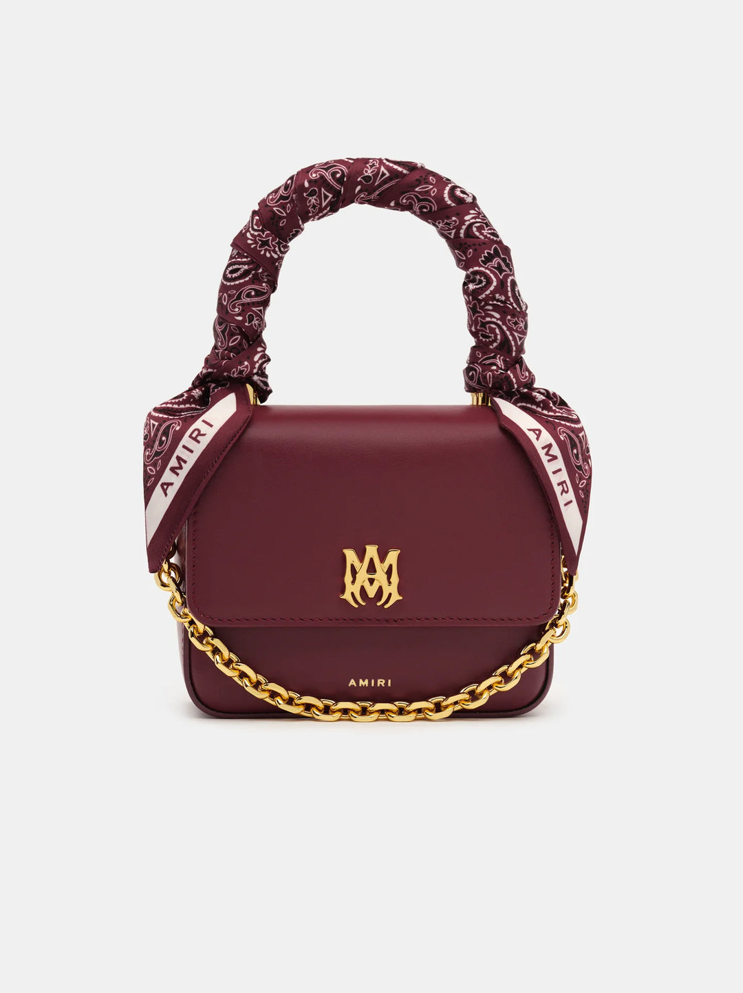 AMIRI WOMEN'S MICRO MA BAG WITH CHAIN HANDLE