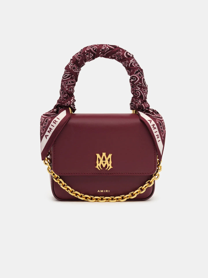 AMIRI WOMEN'S MICRO MA BAG WITH CHAIN HANDLE